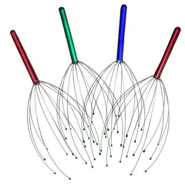 ヘッドスパワイヤー 新感覚♪ゾクッと快感!頭スッキリリフレッシュ! カラーランダム [リラックス][定形..
