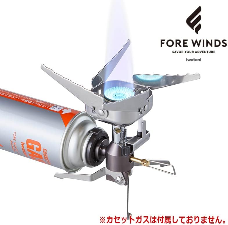 イワタニ FORE WINDS コンパクトキャンプストーブ アウトドアバーナー FW-CS01-JP[送料無料(一部地域を除く)] 2