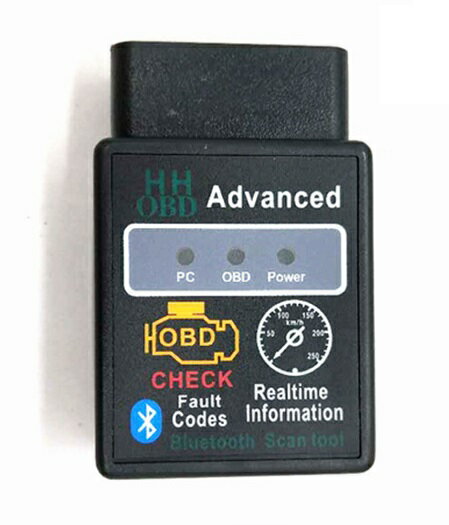 HH OBD 車両診断機 ELM327搭載 Bluetooth 自動車 故障診断機 スキャン スキャナー 定形外郵便 送料無料 代引不可