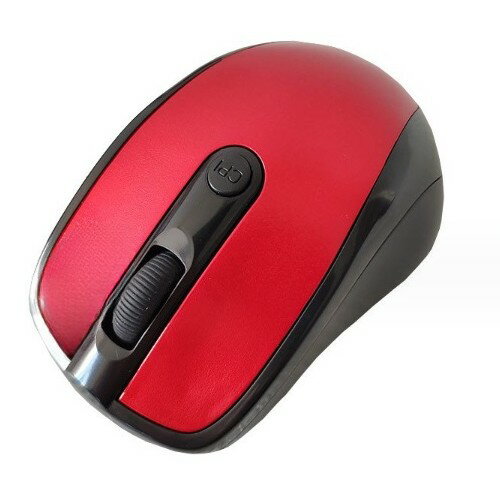 マウス ワイヤレスマウス 阿修羅 《レッド》 USB 光学式 無線 3ボタン 2.4G[その他PC][定形外郵便、送料無料、代引不可]