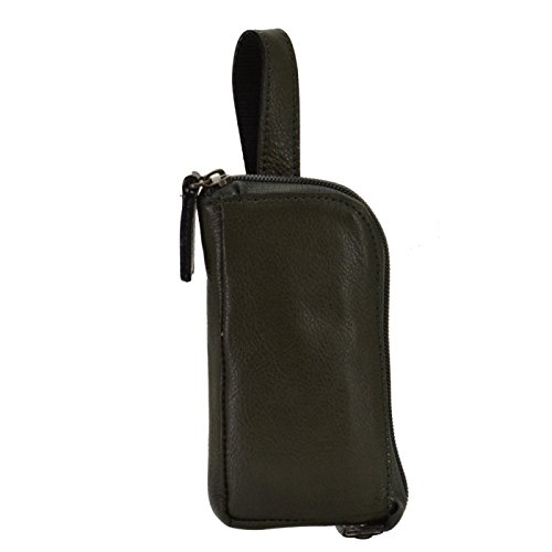 Rakuten - HR★☆BLAZERCLUB 牛革小物シリーズ スマホケース 14.5cm 25852-02 カーキ[送料無料(一部地域を除く)]