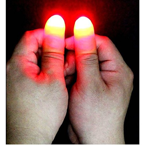 LEDフィンガーライト 光る 親指 2個
