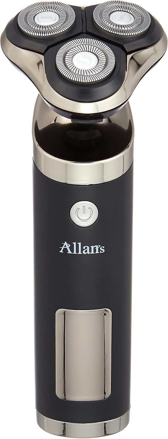 3枚刃シェ−バ− リシュタイル MEBM−49 回転式 防水 水洗い ウォッシャブル 充電器付き メンズ メンズシェーバ[送...