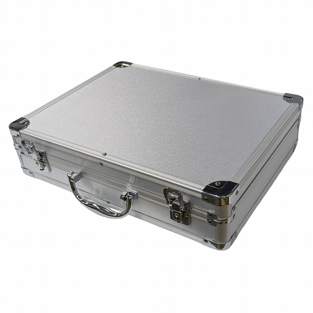 アルミ合金 アタッシュケース 《シルバー》 アルミケース ビジネス ブリーフケース バッグ[送料無料(一..