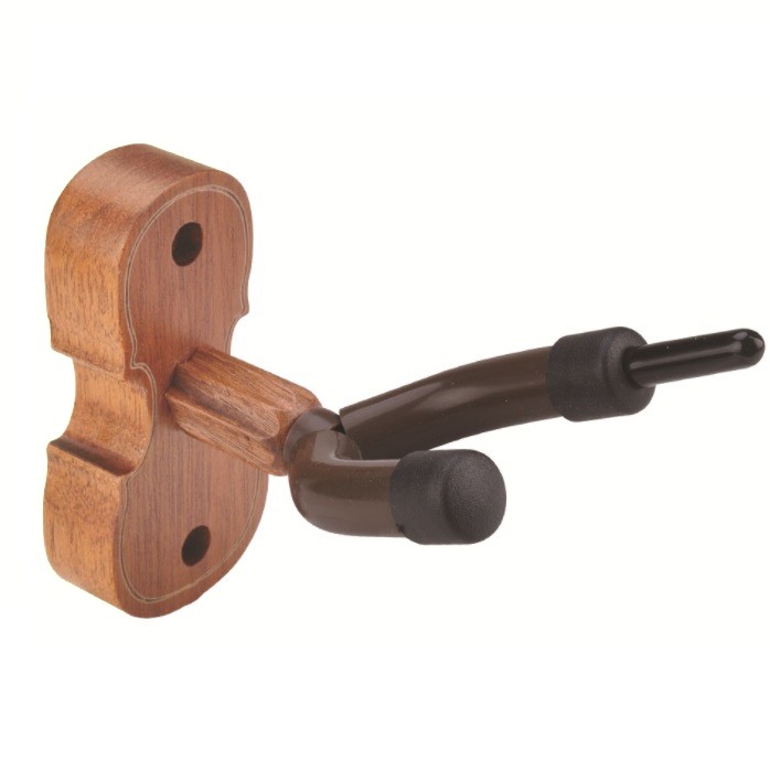 バイオリン掛け バイオリン用 フック ハンガー 《ブラウン》 ホルダー ヴィオラ ビオラ 壁掛け 保管 展示 ディスプレイ[ゆうパケット発送、送料無料、代引不可...