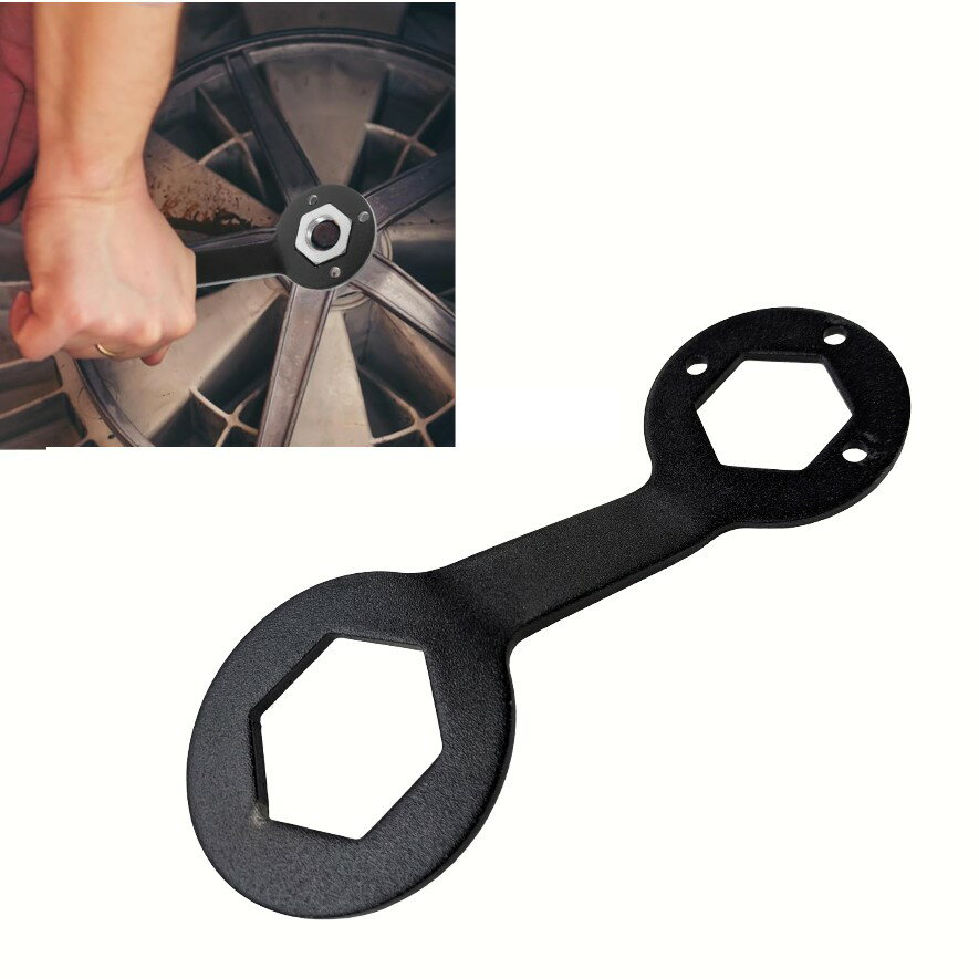 洗濯機 レンチ 分解工具 水栓レンチ ナット外し 洗濯機 解体 六角スパナ 眼鏡レンチ メンテナンスツー..