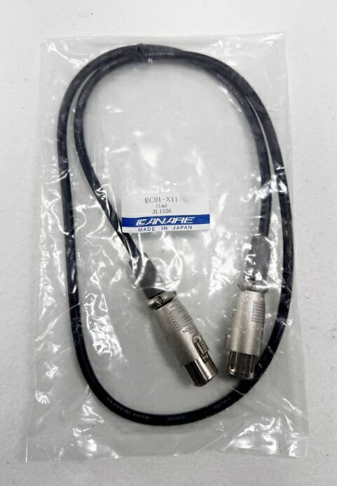 ��HY�ۡڿ��ʡ�CANARE ���ʥ� EC01-X11 1m XLR�᥹-XLR�᥹ ������ �����ǥ��������֥� �֥�å� �������������� �ޥ�����PA��³��[�椦�ѥ��å�ȯ��������̵��������Բ�]