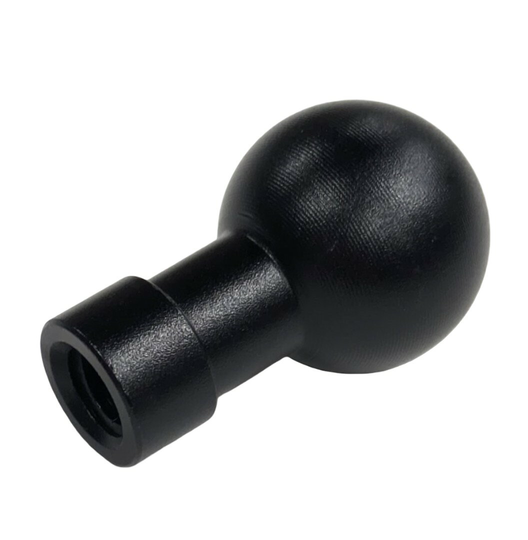 ボールヘッドマウント 17mm 1/4インチ ネジアダプター スマホスタンド カメラ 三脚 GPSホ ...