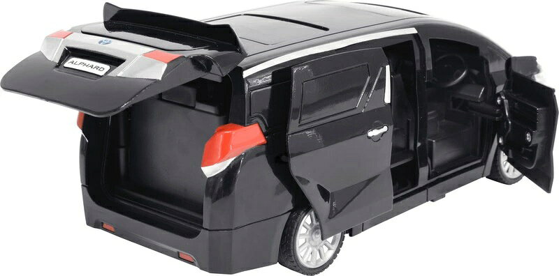 LE-CielのLinx リンクス トヨタ Toyota 正規承認モデル Alphard アルファードカー 《ガンメタリック》 ラジコン[送料無料(一部地域を除く)]｜アングル2