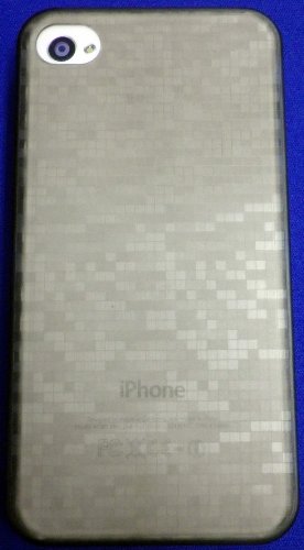 baw&g iPhone 4/4S用 0.35mm薄型ケース&フィルムセット IP4S-SC10TSU TETSU(ブラックグレー)【smtb-KD】 [iPhone・ipad][399円ケース][消耗品][定形外郵便、送料無料、代引不可]