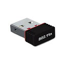 USB2.0 Wifi 無線LAN 子機 アダプター IEEE802.11n/g/b 2.4GHz【smtb-KD】[無線LAN][定形外郵便、送料無料、代引不可]