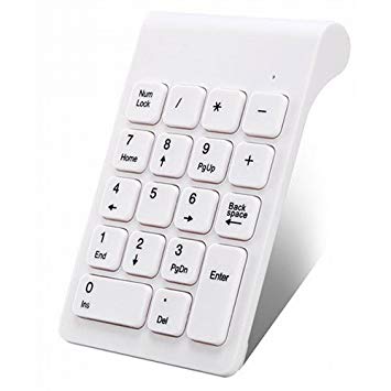 USBテンキー MLD-268 《ホワイト》 有線 接続 軽量 薄型 静音[定形外郵便、送料無料、代 ...