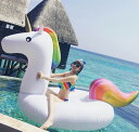 ユニコーン 浮き輪 巨大 200cm 大人 子供用 ビッグサ...