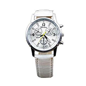 腕時計 時計 レトロカジュアルウォッチ 《ホワイト》[時計][定形外郵便、送料無料、代引不可]