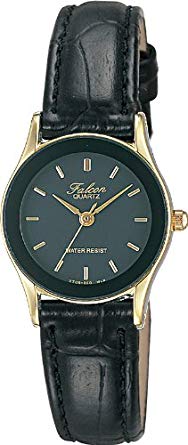 シチズン/CITIZEN Q&Q 腕時計 Falcon (フォルコン) アナログ表示 ブラック V709-850 レディース[時計][ギフト][定形外郵便、送料無料、代引不可]