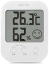 ドリテック デジタル温湿度計 オプシス ホワイト O-230WT[その他HK][定形外郵便、送料無料、代引不可]