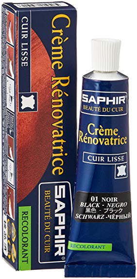 サフィール/SAPHIR レノベイティングカラー補修クリーム ブラック 25ml 【smtb-KD】[その他HK][消耗品][定形外郵便、送料無料、代引不可]