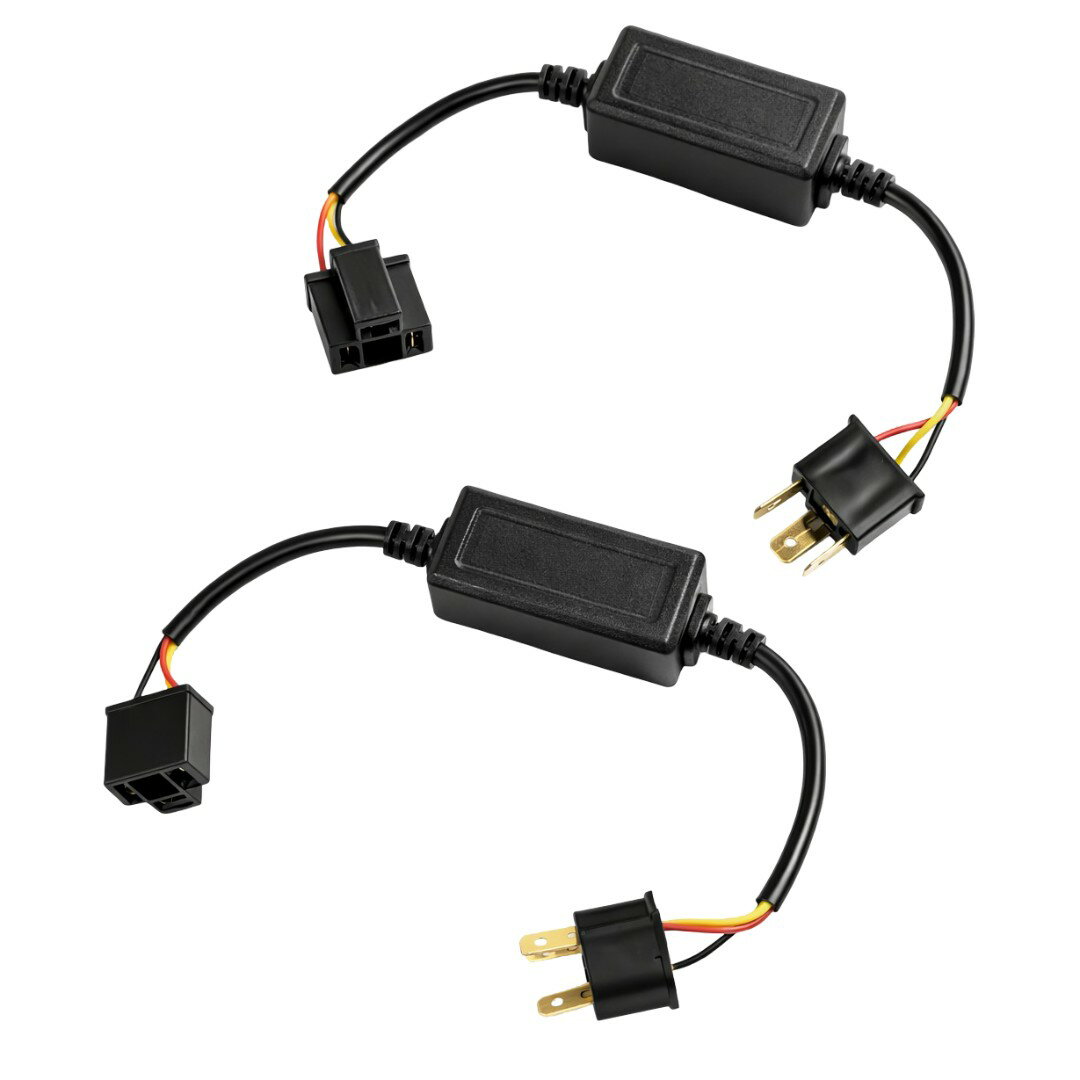 H4 LEDヘッドライト用 ハイビームインジケーター不点灯防止ユニット 左右セット 12V ゆうパケット発送 送料無料 代引不可