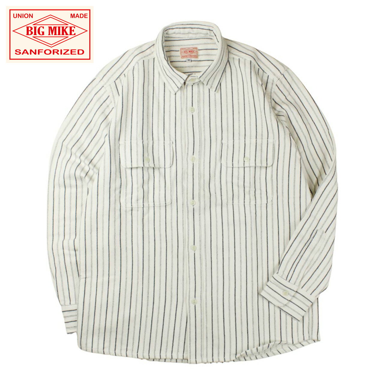 セール 10%OFF BIGMIKE ビッグマイク 102135006 ヘビーウェイト ネルシャツ 