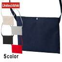 セール 30%OFF キャンバス サコッシュ バッグ 鞄 United Athle ユナイテッドアスレ 1461-01 メンズ ブランド ポイント消化 バッグ・...