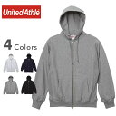 ユナイテッドアスレ ジップアップパーカー メンズ セール 40%OFF フルジップ パーカー スウェット United Athle ユナイテッドアスレ 5762-01 12.0オンス ヘヴィーウェイト トレーナー 無地 ポイント消化 ブランド トップス 40代 S M L XL ビッグシルエット 有(XLサイズ) アメカジ【SSS】