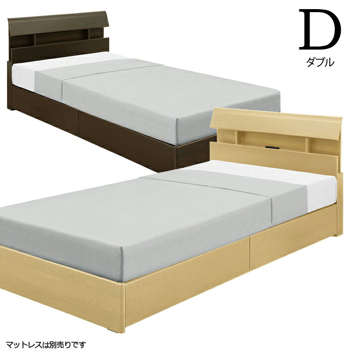 ベッドダブルベッドベッドフレームシ...