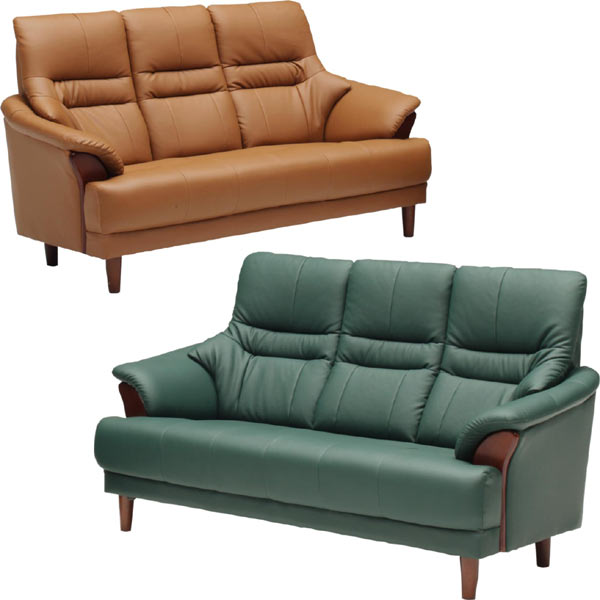 Rakuten - 【4/30(木)0のつく日3,000円OFFクーポン配布中】ソファ ソファー 3人掛け 3Pソファ 合成皮革 ハイバック シンプル スタイリッシュ 送料無料 楽天 通販