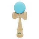 けん玉　MY-KENDAMA　オリジナル　MKS-11　SolidColor Matte　ソリッドカラーマット塗装　空青色　スカイブルー　自然木　標準サイズ