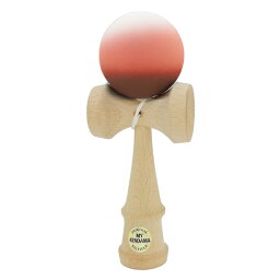 【送料込み(定形外発送)】けん玉　MY-KENDAMA　オリジナル　MKG-05　マット塗装　グラデーション　ホワイト＆ライトブラウン＆ブラウン　自然木　標準