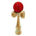 けん玉　MY-KENDAMA　オリジナル　MKV-04　ClearColor Bamboo　バンブークリアカラー光沢塗装　赤色　レッド　竹　バンブー　標準