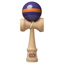 　けん玉　KENDAMA USA　KZN703　KAIZEN 改善　ビーチウッド　シングルストライプ　グロス　パープル×オレンジ