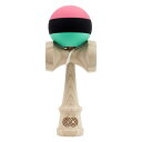 【送料込み】 けん玉 KENDAMA USA KZN922 KAIZEN2.0 改善2.0 トリップスプリット アッシュウッド シルク マット ピンク×ブラック×ティール