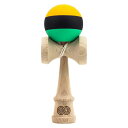 【送料込み】 けん玉 KENDAMA USA KZN923 KAIZEN2.0 改善2.0 トリップスプリット アッシュウッド シルク マット オレンジ×ブラック×グリーン