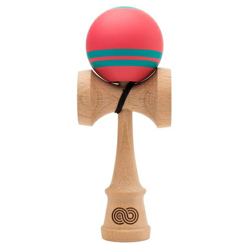 【送料込み】けん玉　KENDAMA USA　KZN730　KAIZEN3.0 改善3.0　スリムシェイプ　スリムバンズ　ウォーターメロン　シルク　マット　ピンクレッド×グリーン