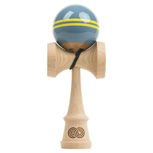 【送料込み】けん玉　KENDAMA USA　KZN786　KAIZEN3.0 改善3.0　スリムシェイプ　スリムダッシュ　グロウ　グロス　ダークブルー×ライトグリーン