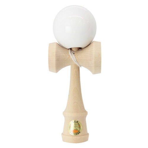 【送料込み(定形外発送)】けん玉大空白色日本けん玉協会認定競技用けん玉【メーカー】山形工房【商品名】 ...