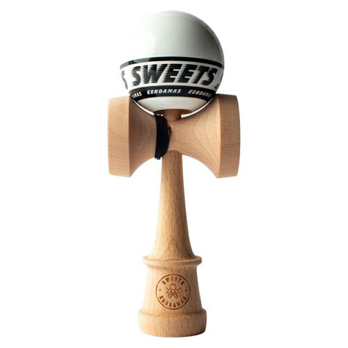 【送料込み】けん玉 Sweets Kendamas 061-SSW SWEETS STARTER スイーツスターター ビーチ ホワイト 白色