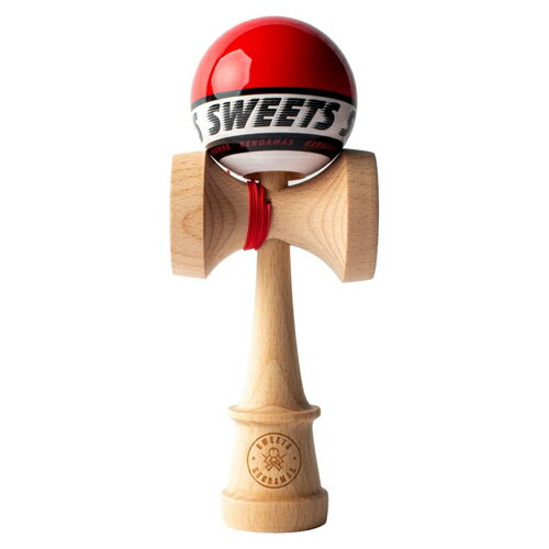 【送料込み】けん玉 Sweets Kendamas 061-SSR SWEETS STARTER スイーツスターター ビーチ レッド 赤色