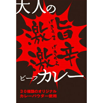 大人の激旨激辛ビーフカレー　6個セット