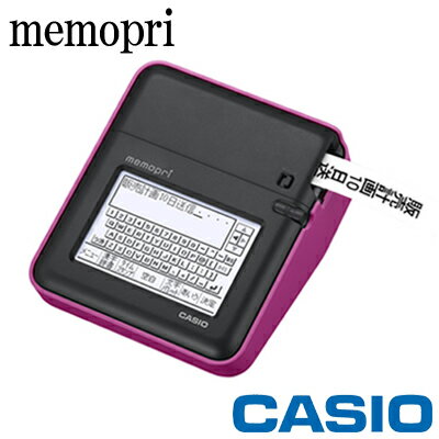 [正規流通品]多彩なメモを美しく印刷できる電子文具手書き入力でメモ＆プリント。スケジュール管理もサポート！CASIO memopri メモプリ MEP-T10 ピンク 手書き／パソコン入力モデル
