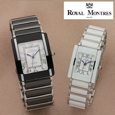 ROYAL MONTRES ロイヤルモントレス セラミックウォッチ 角型