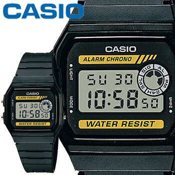 カシオ スタンダード ウオッチ 94WA BLI ブラック 樹脂バンド 電池寿命約7年 CASIO STANDARD WATCH