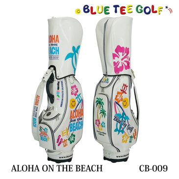 ブルーティーゴルフ　アロハオンザビーチ カートキャディーバッグ CB-009BTG-CB009 9型 46インチ対応 BTG Blue tea golf ゴルフ用品