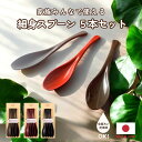 【送料無料★1000円ポッキリ!】細身スプーン 食洗機対応 5本セット 日本製 ダークブラウン グロッシーレッド ブラック 19cm ◆ スプーン おしゃれ 軽い 割れない カレー スープ 味噌汁 業務用 家庭用 子供 来客用 1000円ポッキリ 送料無料【メール便対応】