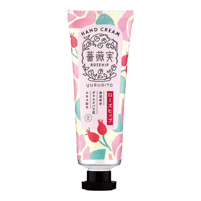 【お買得クーポン対象】【送料無料】ゆるりと 薔薇実 ローズヒップ ハンドクリーム　（　乾燥　保湿　..