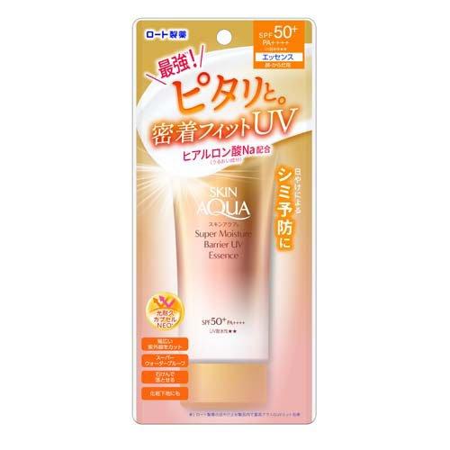 【お買得クーポン対象】【送料無料】ロート製薬 スキンアクア スーパーモイスチャーバリアUVエッセンス 70g ( 日焼け止め 紫外線 UV スキンケア サンケア )