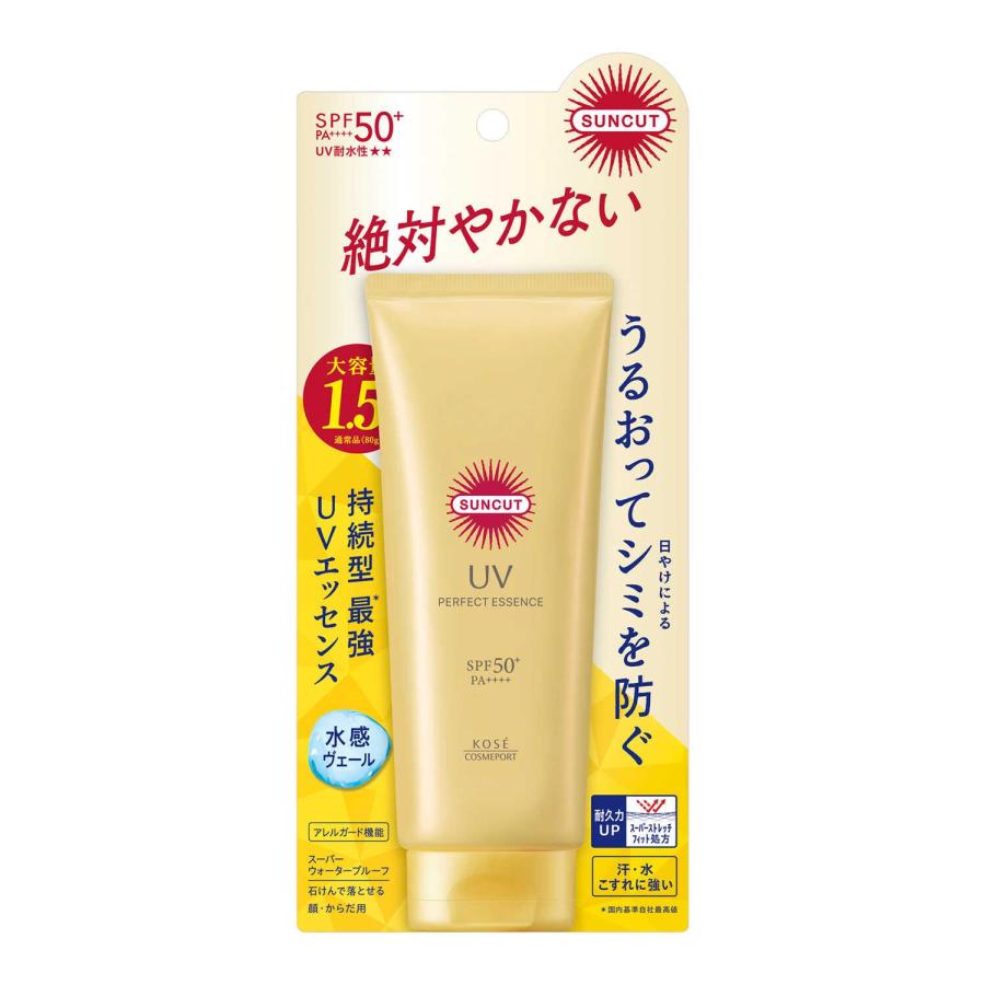 【お買得クーポン対象】【送料無料】コーセーコスメポート サンカットR パーフェクト UV エッセンス 120g SPF50+ PA++++ 化粧下地 日焼け止め UVカット 化粧下地 UVカット