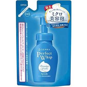 【お買得クーポン対象】【送料無料】センカ パーフェクトホイップ スピーディー つめかえ用 130ml　洗顔