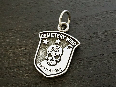 【cemetery wind/墓場の風】【シンボルタグ】 Silver925 ペンダントトップ
