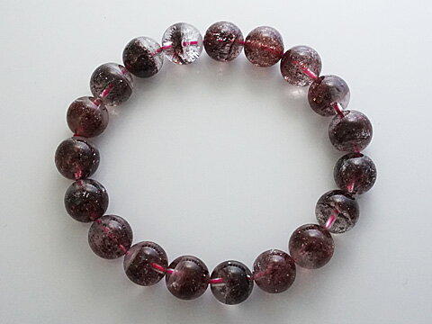 【高品質】【スーパーセブン(レッド)】 ブレスレット 11mm